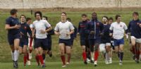 A l'école du rugby sur France 4. Le mercredi 21 septembre 2011. 
